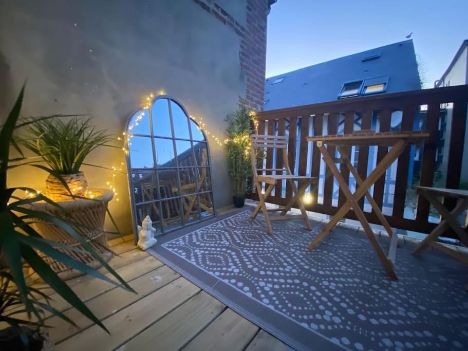 Studio Avec Terrasse A 多维尔 外观 照片