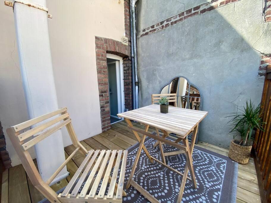 Studio Avec Terrasse A 多维尔 外观 照片